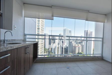 Varanda de apartamento para alugar com 1 quarto, 54m² em Cidade Monções, São Paulo