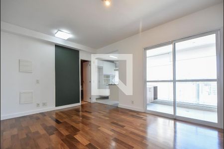 Sala de apartamento para alugar com 1 quarto, 54m² em Cidade Monções, São Paulo