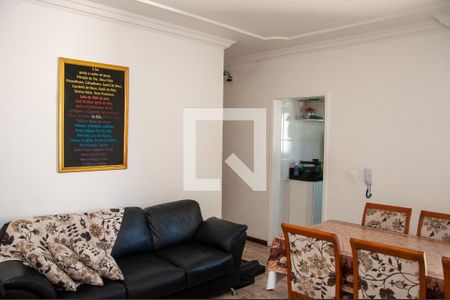 Sala de apartamento à venda com 3 quartos, 80m² em Riacho das Pedras, Contagem