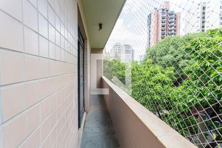 Varanda da Sala de apartamento à venda com 3 quartos, 140m² em Savassi, Belo Horizonte