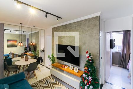 Sala de apartamento à venda com 2 quartos, 54m² em Lauzane Paulista, São Paulo