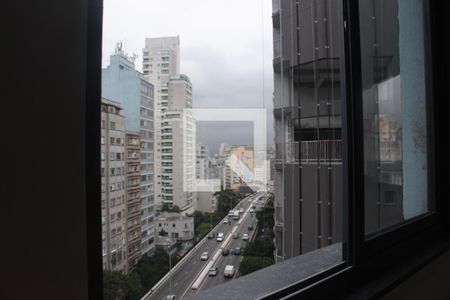 Vista de kitnet/studio para alugar com 1 quarto, 25m² em Vila Buarque, São Paulo