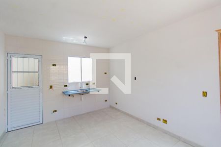 Sala e Cozinha Integrada de apartamento à venda com 2 quartos, 41m² em Vila Nhocuné, São Paulo