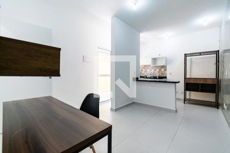 Sala / Quarto  de kitnet/studio para alugar com 1 quarto, 24m² em Vila Fachini, São Paulo