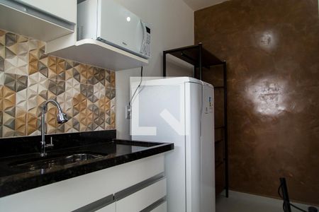 Cozinha de apartamento para alugar com 1 quarto, 24m² em Vila Fachini, São Paulo