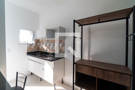 Cozinha de kitnet/studio para alugar com 1 quarto, 24m² em Vila Fachini, São Paulo