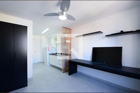 Sala/Cozinha de kitnet/studio à venda com 1 quarto, 24m² em Vila Clementino, São Paulo