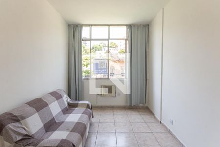 Sala de apartamento para alugar com 1 quarto, 37m² em Rio Comprido, Rio de Janeiro
