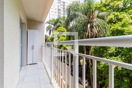 Varanda - Sala/Suíte de apartamento para alugar com 1 quarto, 28m² em Cidade Ademar, São Paulo