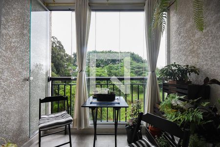Varanda de apartamento para alugar com 3 quartos, 64m² em Vila Praia, São Paulo