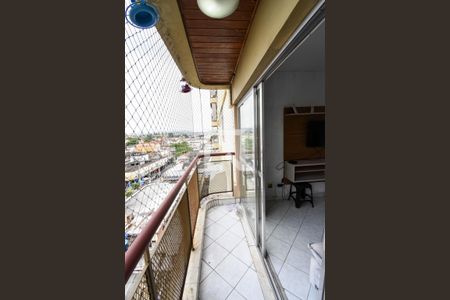 Varanda da Sala de apartamento à venda com 3 quartos, 100m² em Riachuelo, Rio de Janeiro