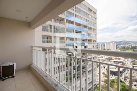 Varanda de kitnet/studio para alugar com 1 quarto, 37m² em Centro, Guarulhos