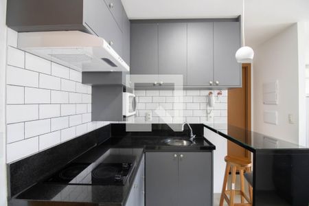 Cozinha de kitnet/studio para alugar com 1 quarto, 37m² em Centro, Guarulhos