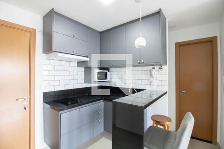 Cozinha de kitnet/studio para alugar com 1 quarto, 37m² em Centro, Guarulhos