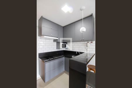 Cozinha de kitnet/studio para alugar com 1 quarto, 37m² em Centro, Guarulhos