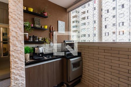 Varanda gourmet de apartamento à venda com 3 quartos, 63m² em Vila Nova Conceicao, Osasco