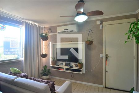 Sala de apartamento para alugar com 2 quartos, 42m² em Olaria, Canoas