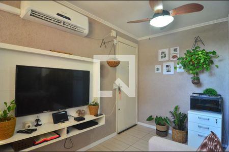 Sala de apartamento à venda com 2 quartos, 42m² em Olaria, Canoas