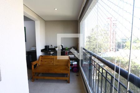 Varanda da Sala de apartamento à venda com 2 quartos, 70m² em Vila Suzana, São Paulo