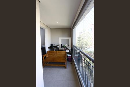 Varanda da Sala de apartamento à venda com 2 quartos, 70m² em Vila Suzana, São Paulo