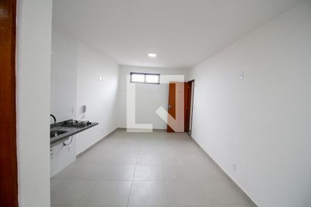 Sala/Cozinha de kitnet/studio para alugar com 1 quarto, 24m² em Penha de França, São Paulo