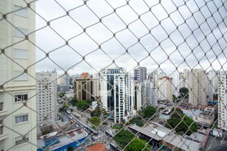 Vista de apartamento à venda com 2 quartos, 71m² em Indianópolis, São Paulo