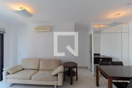 Salas de apartamento para alugar com 1 quarto, 53m² em Cambuí, Campinas