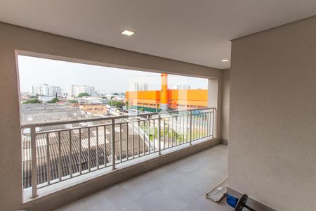 Varanda da Sala   de apartamento à venda com 3 quartos, 83m² em Vila Guilherme, São Paulo