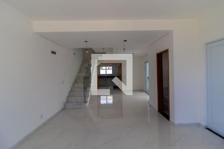 Sala de casa de condomínio para alugar com 3 quartos, 150m² em Jardim Carolina, Jundiaí