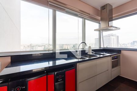 Cozinha  de kitnet/studio à venda com 1 quarto, 43m² em Centro, Osasco