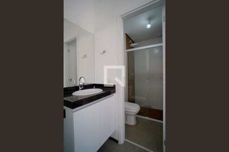 Banheiro de kitnet/studio para alugar com 1 quarto, 40m² em Jardim Faculdade, Sorocaba