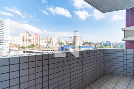 Varanda da Sala de apartamento para alugar com 3 quartos, 70m² em Vila Dora, Santo André