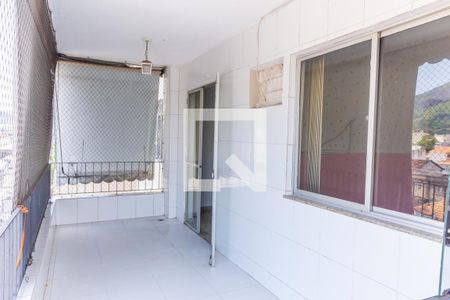 Varanda da Sala de apartamento para alugar com 2 quartos, 86m² em Campinho, Rio de Janeiro