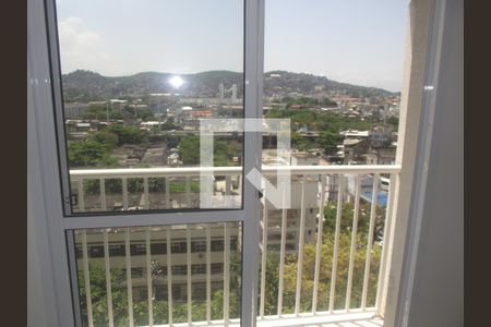 Varanda de apartamento à venda com 1 quarto, 56m² em Del Castilho, Rio de Janeiro