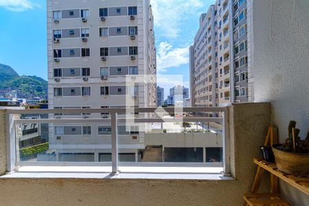 Sala Varanda de apartamento à venda com 2 quartos, 52m² em Rio Comprido, Rio de Janeiro