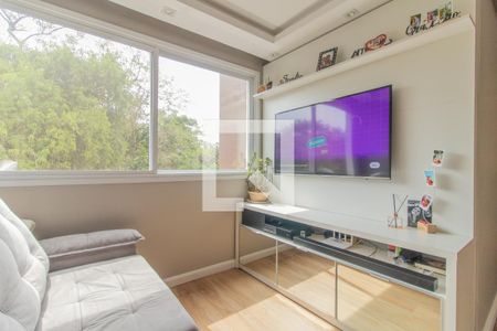 Sala de apartamento à venda com 2 quartos, 51m² em Vila Nova, Porto Alegre