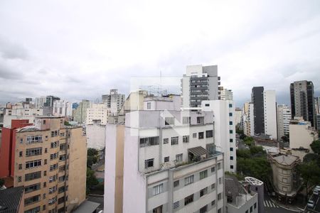 Vista da Sacada de kitnet/studio para alugar com 1 quarto, 27m² em Bela Vista, São Paulo