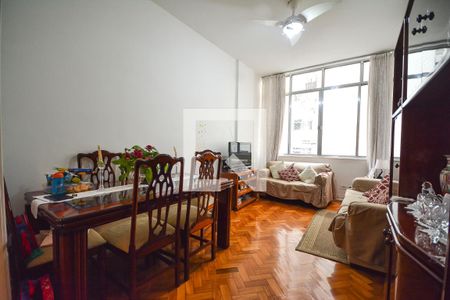 Sala de apartamento à venda com 2 quartos, 59m² em Botafogo, Rio de Janeiro