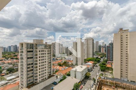 Vista da Varanda de apartamento à venda com 2 quartos, 65m² em Brooklin Paulista, São Paulo