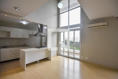 Sala de apartamento para alugar com 1 quarto, 83m² em Vila Andrade, São Paulo