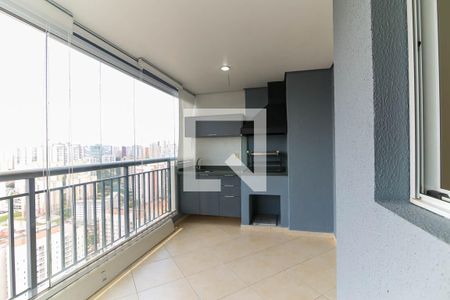 Varanda da Sala de apartamento para alugar com 3 quartos, 75m² em Vila Andrade, São Paulo