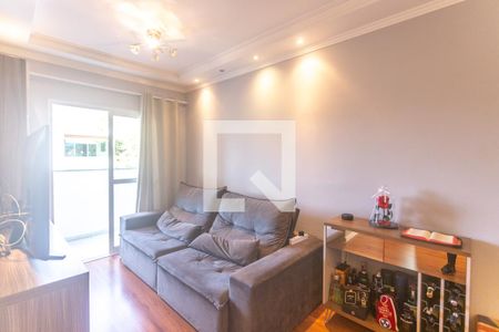 Sala de estar de apartamento à venda com 2 quartos, 70m² em Rudge Ramos, São Bernardo do Campo