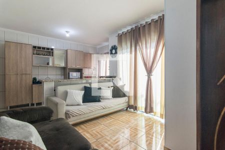 Sala de apartamento à venda com 3 quartos, 100m² em Vila América, Santo André