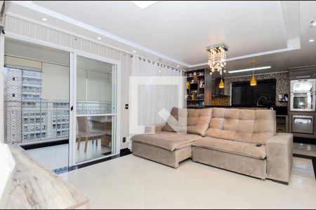 Sala de apartamento à venda com 4 quartos, 136m² em Vila Augusta, Guarulhos