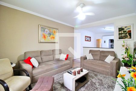Sala de casa à venda com 3 quartos, 220m² em Jardim Santo Alberto, Santo André