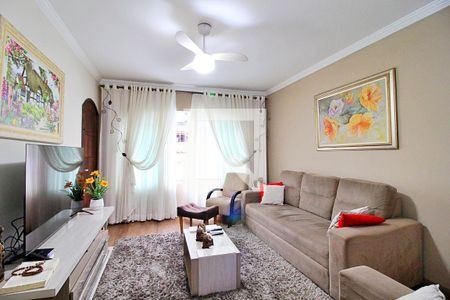 Sala de casa à venda com 3 quartos, 220m² em Jardim Santo Alberto, Santo André