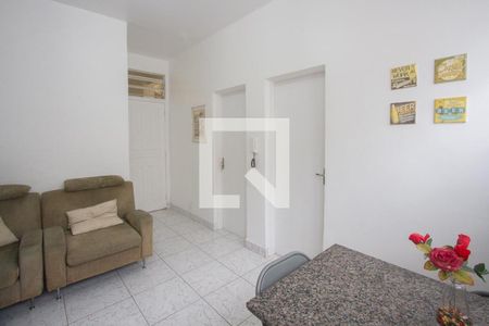 Sala/Cozinha de apartamento para alugar com 2 quartos, 49m² em Jardim Casablanca, São Paulo