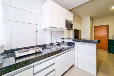 Cozinha de apartamento para alugar com 1 quarto, 32m² em Paquetá, Belo Horizonte