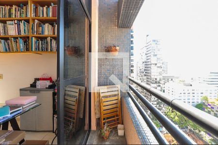 Varanda da Sala 1 de apartamento para alugar com 1 quarto, 77m² em Pinheiros, São Paulo