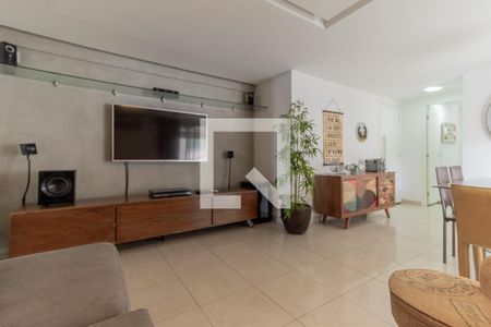 Sala de apartamento para alugar com 3 quartos, 105m² em Botafogo, Rio de Janeiro